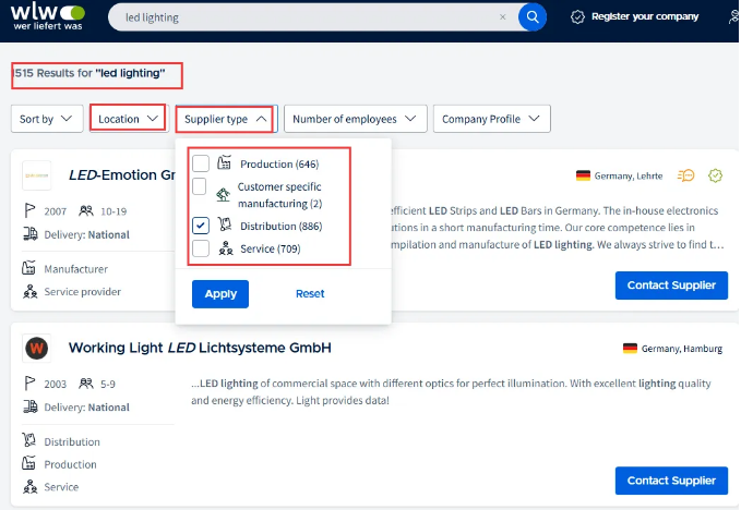 开发欧洲客户网站